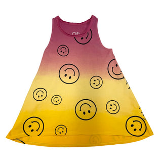 Chaser All Over Smileys Girls Tank Dress