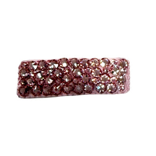 Bari Lynn, Bari Lynn All Over Swarovski Crystal Snap Clip - Light Pink - Basically Bows & Bowties