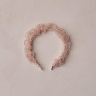 Noralee Gathered Headband - Rose