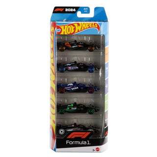 Mattel Hot Wheels Formula 1 Die-Cast Vehicles 5-Pack