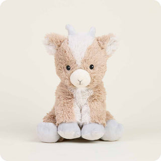 Goat Warmies
Plush toy resembling a unicorn with brown, white, and gray colors on a white background