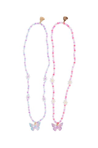 Great Pretenders Butterflies and Daises Necklace