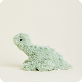 Green Long Neck Dinosaur Warmies
Plush toy dinosaur on a light beige background