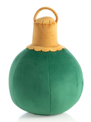 Green Shiraleah Merry Bauble Pillow