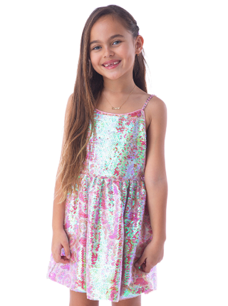 Rockwilde Gwynne Iridescent Sequin Dress