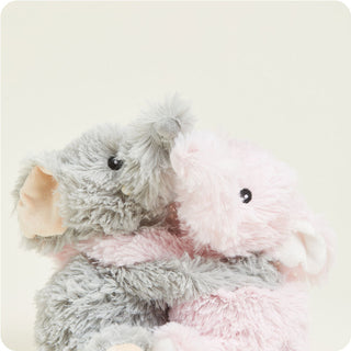 Warmies Elephant Hugs
Two plush mice, one gray and one pink, on a light background