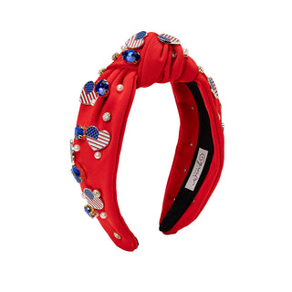 Sweet Wink Patriotic Cutie Gemstone Headband - Kids