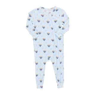 Pink Chicken Baby Bamboo Romper - Peaceful Hanukkah