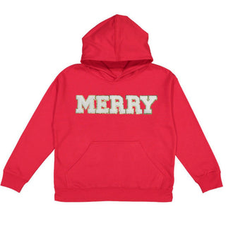 Sweet Wink Merry Patch Youth Hoodie, Sweet Wink, All Things Holiday, cf-size-14y, cf-type-sweatshirt, cf-vendor-sweet-wink, Christmas, Christmas Sweatshirt, Holiday, Hoodie, Merry Patch, Merr