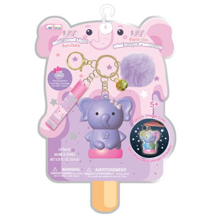 Hot Focus Mini Mood Light Keychain - Elephant
LED keychain with elephant design on a pink packaging