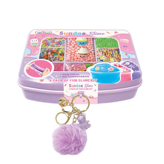 Hot Focus Sundae Slime - Sweet
Sundae Slime kit with purple keychain on a white background