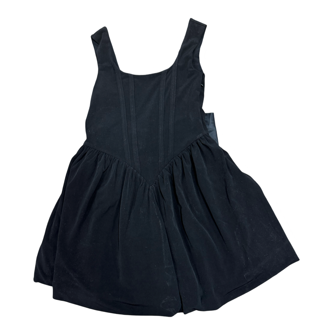 KatieJ NYC Tween Amelie Satin Bow Back Dress - Black Basically Bows & Bowties KatieJ NYC Tween Amelie Satin Bow Back Dress - Black Basically Bows & Bowties