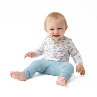 Angel Dear Long Sleeve Henley Play Set - Football Check