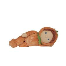 Olli Ella, Olli Ella Dinky Dinkum Doll - Jack O'Lantern - Orange - Basically Bows & Bowties