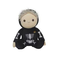 Olli Ella, Olli Ella Dinky Dinkum Doll - Scully Skeleton - Black - Basically Bows & Bowties