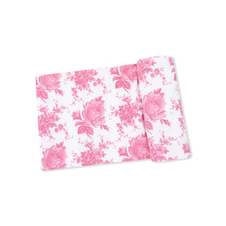 Angel Dear, Angel Dear Swaddle Blanket - Vintage Pink Roses - Basically Bows & Bowties