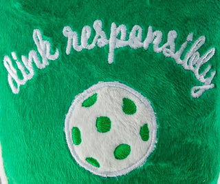 Haute Diggity Dog Green Stripe Pickleball Paddle