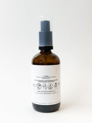 Lavender Thorne Baby Wash soap bottle with lavender imagery and gentle labeling, designed for infant skincare.
