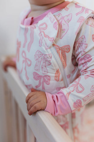 In My Jammers Spring Floral Bow Sleep Sack 1.0 TOG