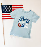 Brokedown Clothing Kid's Party in the USA Tee, Brokedown Clothing, 4th of July, 4th of July Shirt, Brokedown Clothing, cf-size-12-months, cf-size-18-months, cf-size-2t, cf-size-3t, cf-size-5,
