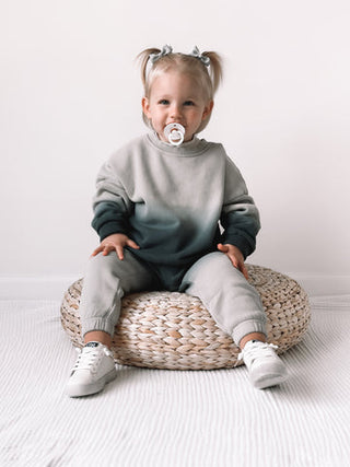 Little Bipsy Ombre Elevated Crewneck - Night Fall