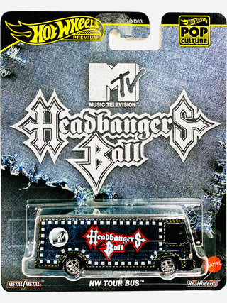 Mattel Hot Wheels 2025 Pop Culture MTV Headbangers Ball HW Tour Bus