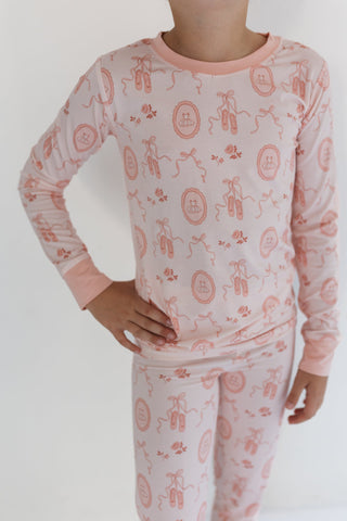 In My Jammers Two Piece Set - Ballet Slippers
