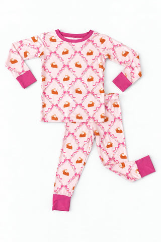 In My Jammers Two Piece Set - Fall Pie and Bows