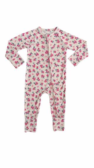 In My Jammers, In My Jammers Isabelle Zipper Romper - Basically Bows & Bowties