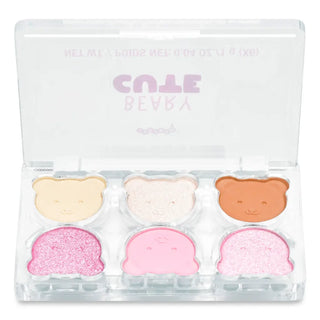 Iscream Beary Cute Eyeshadow Palette
Makeup palette with bear-shaped容器 and Ciate Beverly Hills branding