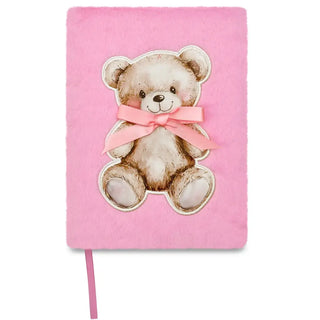 Iscream Beary Cute Journal
Pink notebook with a teddy bear design on a white background