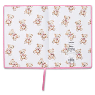 Iscream Beary Cute Journal
Journal with teddy bear pattern on a white background