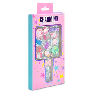 Iscream Charming Rhinestone Mirror
Packaged product with 'Charming' branding on a white background