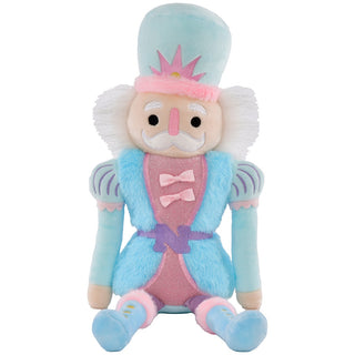 Iscream Chris Nutcracker Plush
Plush toy resembling a character with a blue outfit and pink accents on a white background