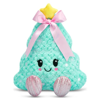 Iscream Fancy Trees Mini Plush
Plush toy with a smiling face, pink bow, and star on a white background