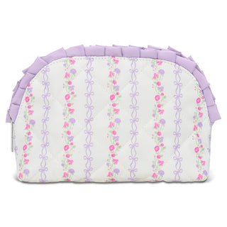 Iscream Forever Floral Oval Cosmetic Bag