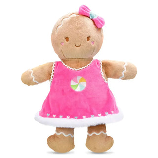 Iscream Gina Ginger Plush
Plush toy with a pink dress and bow on a white background