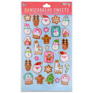 Iscream Gingerbread Sweets Stickers
Pack of gingerbread-themed stickers with a blue background and pink border.