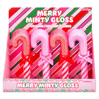 Iscream Merry Minty Lip Gloss
Packaged lip gloss set with candy cane design and 'Merry Minty Gloss' text.