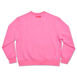 Iscream Merry Sweatshirt
Pink sweatshirt with a brand logo on the back against a white background