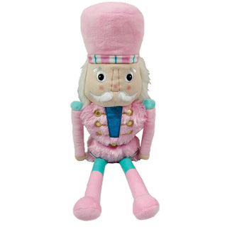 Iscream Nutcracker Furry and Fleece Plush
Plush toy resembling a character from a Nutcracker story, wearing a pink outfit with a hat.