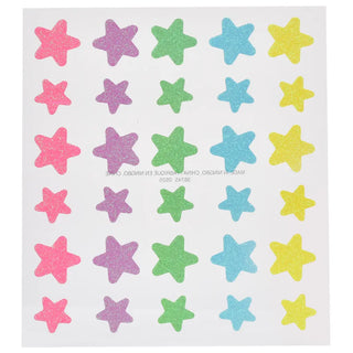 Iscream Paint Your Own Cupcakes
Colorful star-shaped stickers on a white background