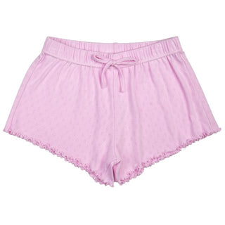 Iscream Pink Pointelle Tank and Shorts Set