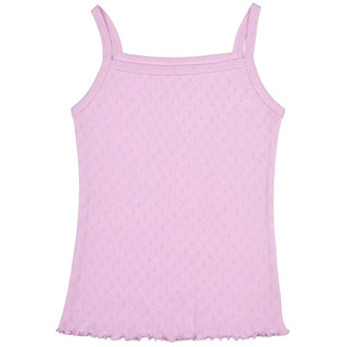 Iscream Pink Pointelle Tank and Shorts Set