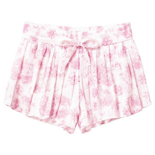Iscream Pretty Pink Toile Butterfly Shorts