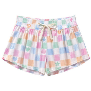 Iscream Pretty Smiles Check Butterfly Shorts