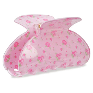 Iscream Pretty in Pink Hair Clip
Pink floral hair clip on a white background