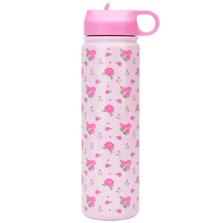 Iscream Pretty in Pink Water Bottle
Floral-patterned water bottle with pink lid on a white background