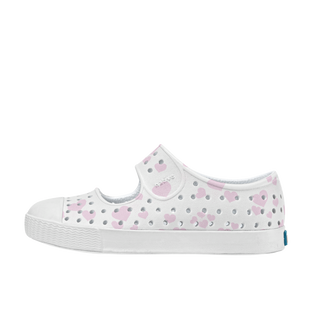 Native Jefferson Juniper Print Shoes - Shell White / Shell White / Heart Firework