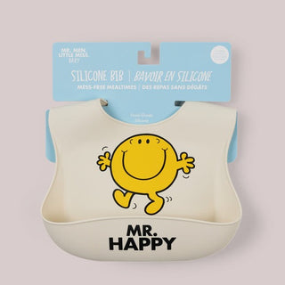 JuJuBe x Studio Oh! Mr Happy Silicone Bib